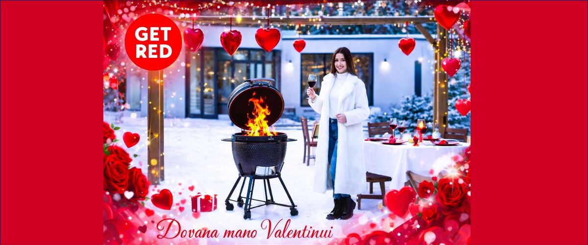 kamado Get Red kepsninės