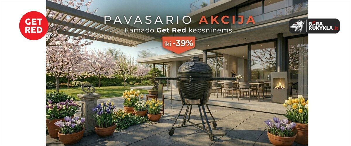 kamado Get Red kepsninės