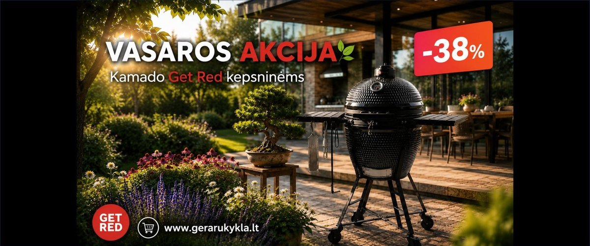 kamado Get Red kepsninės