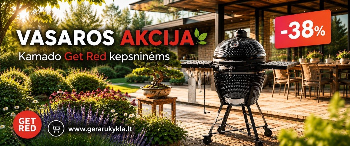 kamado Get Red kepsninės
