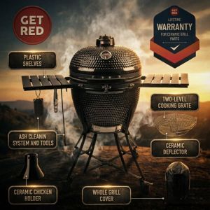 Kamado GET RED 22
