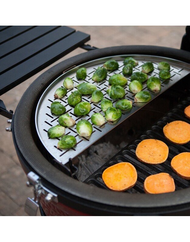 Kamado Joe nerūdijančio plieno pusmėnulio grotelės žuviai ir daržovėms Big Joe