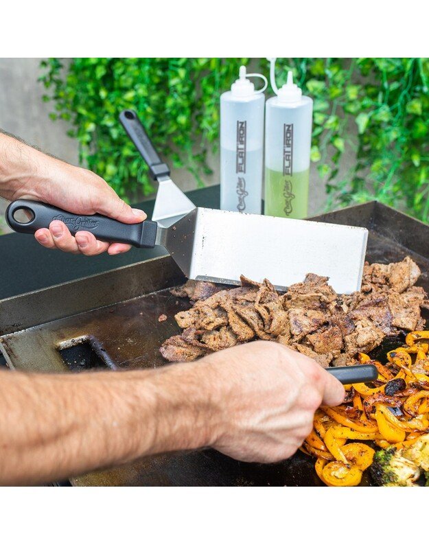 Plokštumos kepimo rinkinys Char-Griller 4