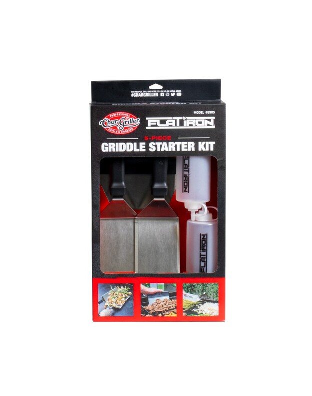 Plokštumos kepimo rinkinys Char-Griller 8