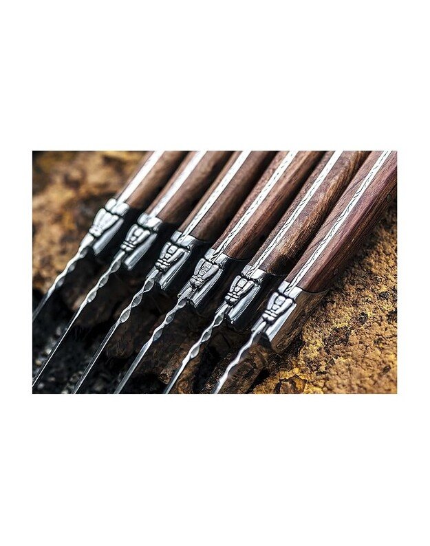 Steiko peilių rinkinys Forged Luxury Line Pakka Rose 4