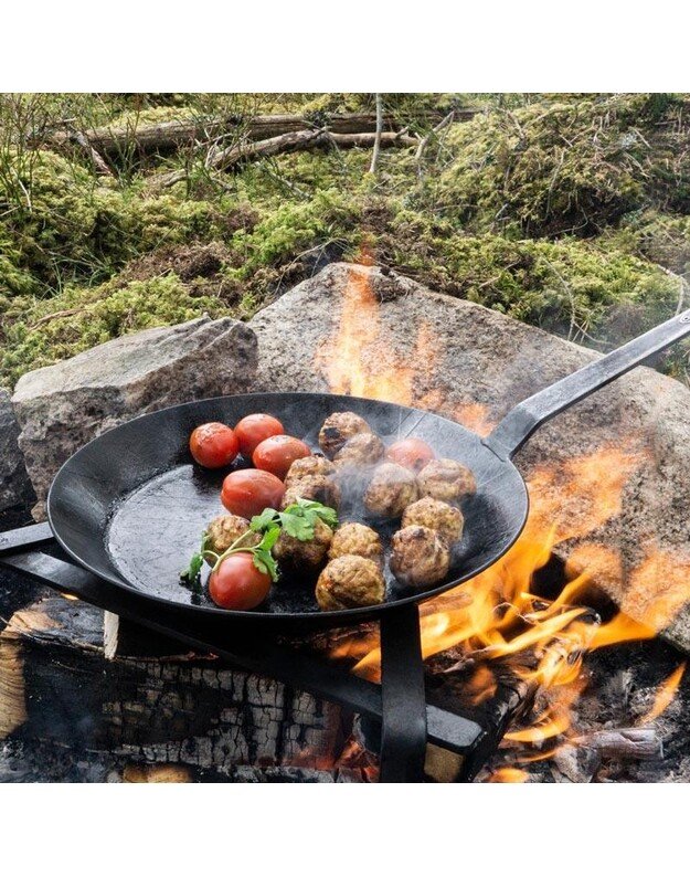 Kalto plieno keptuvė 20/24/28/32 Petromax : Kalto plieno keptuvės dydis - SP28 - 28cm 2