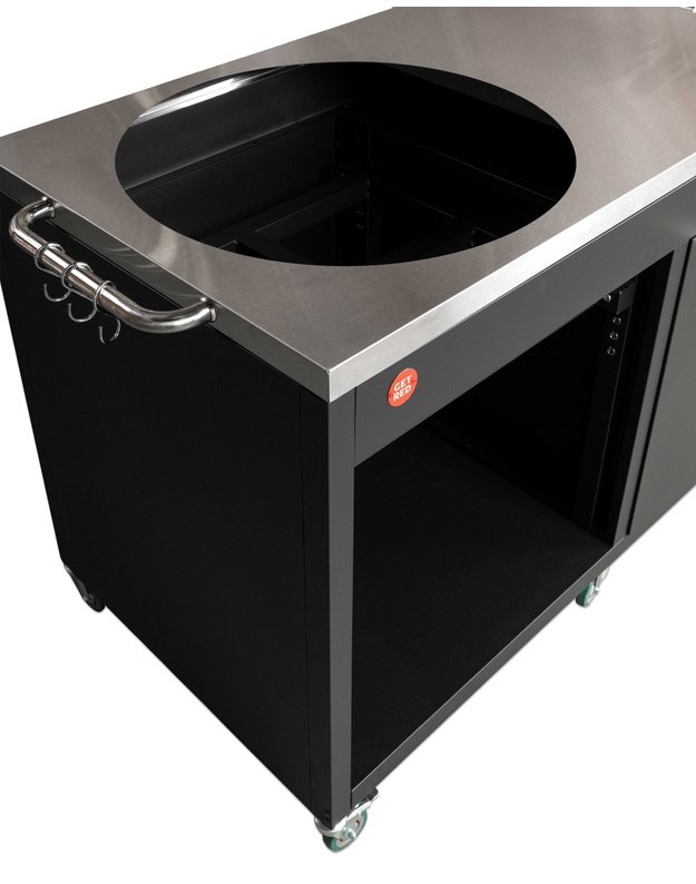 Kamado stalas GET RED