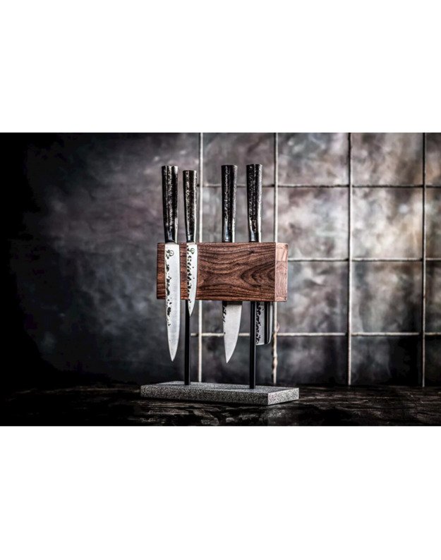 Dvipusis magnetinis rie&scaron;utmedžio peilių laikiklis - Style De Vie