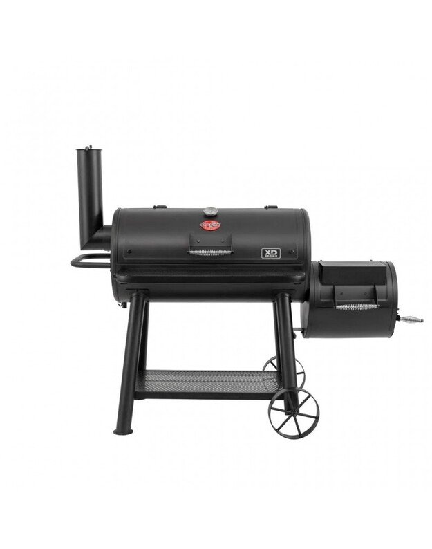 Lauko kepsninė-rūkykla Char-Griller Grand Champ Offset Smoker