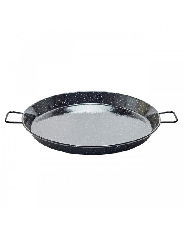 Emaliuota paella keptuvė : Dydis - 30cm