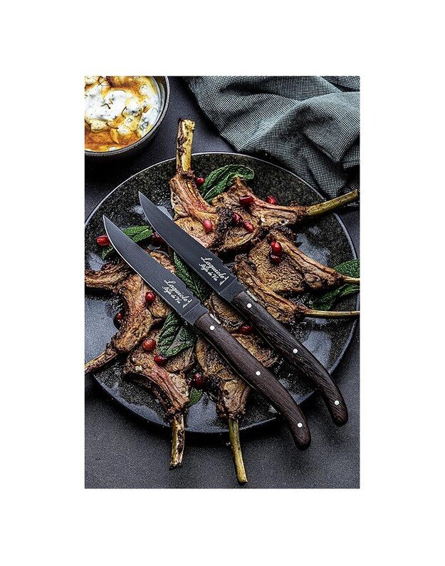 Steiko peilių rinkinys Forged Luxury Line Wengé Black 2
