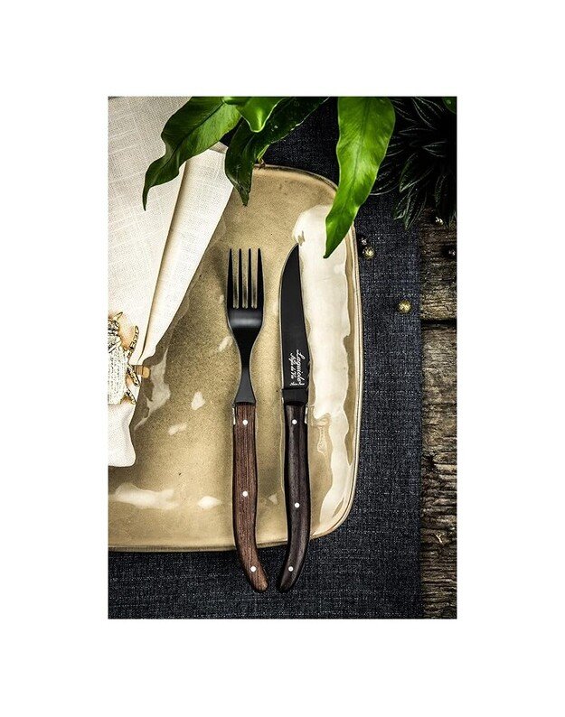 Steiko peilių rinkinys Forged Luxury Line Wengé Black 3