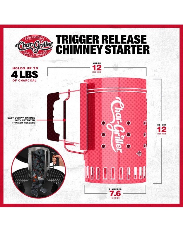 Anglies įkūrėjas Char-Griller 6