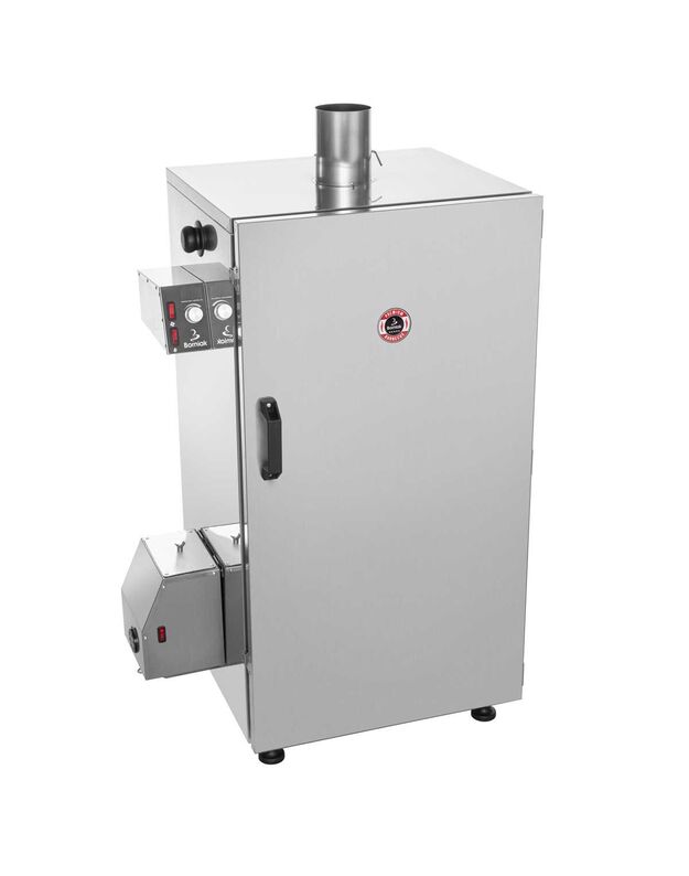 Rūkykla Borniak 150L INOX SIMPLE nerūdijančio plieno+BBQ  BBDS-150V1.4 1