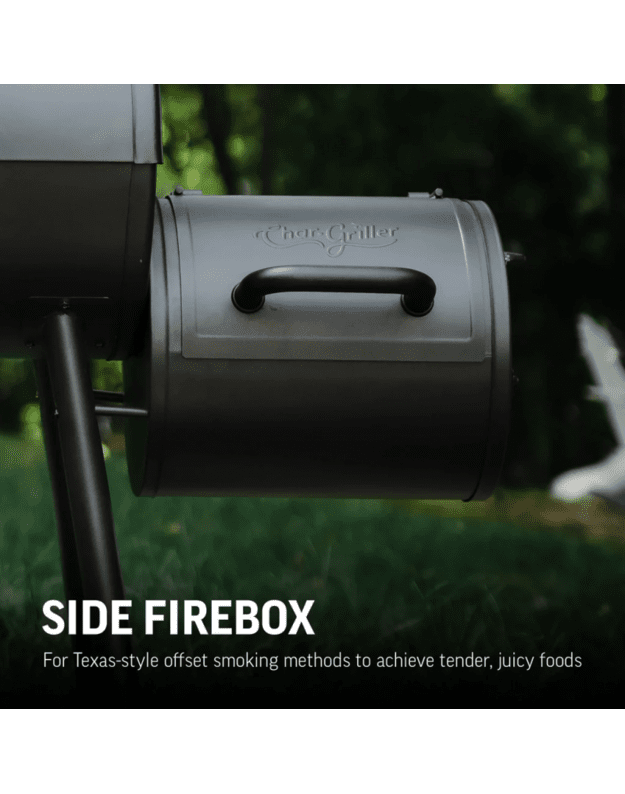 Lauko kepsninė Char-Griller Wrangler Smoker