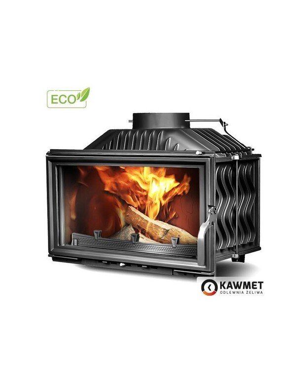 Ketaus įdėklas židiniui KAWMET W15 9,4 kW ECO