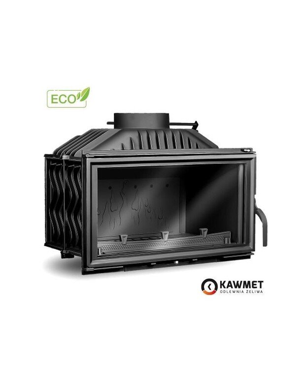 Ketaus įdėklas židiniui KAWMET W15 9,4 kW ECO