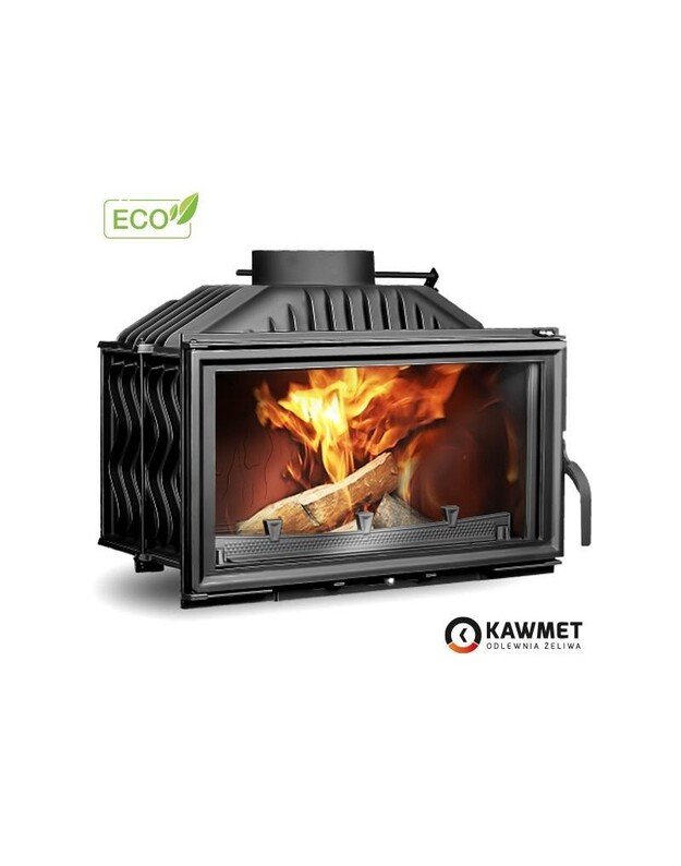 Ketaus įdėklas židiniui KAWMET W15 9,4 kW ECO