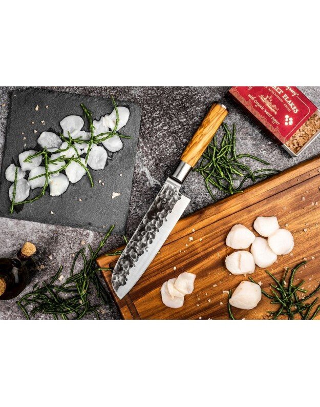 Santoku peilis Forged Olive 18 cm