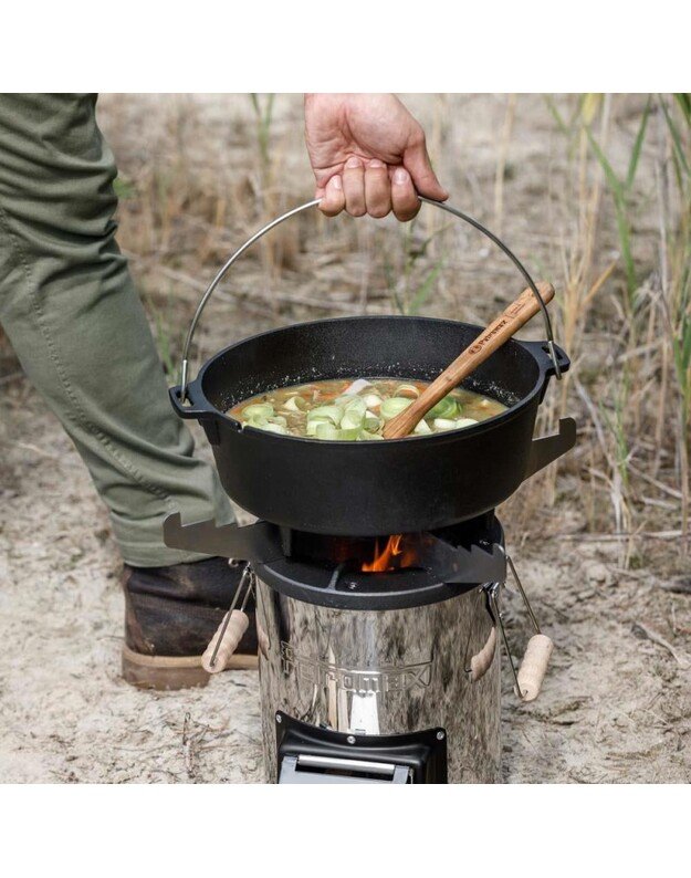 Kepimo plokštuma krosnelei Petromax Rocket Stove