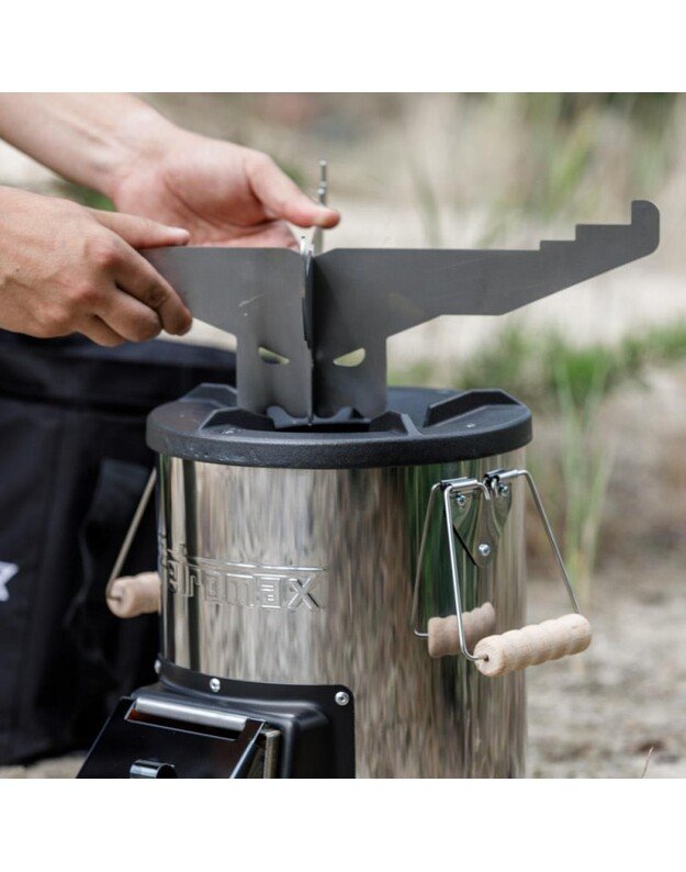 Kepimo plokštuma krosnelei Petromax Rocket Stove