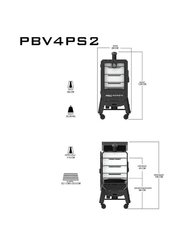 Granulinė rūkykla Pit Boss PRO V4P