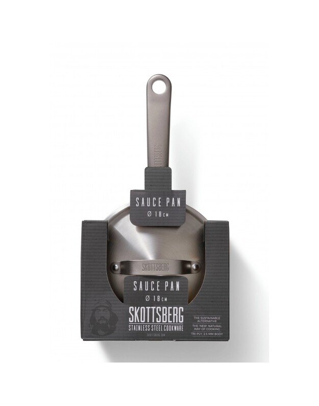Nerūdijančio plieno puodas su rankena Skottsberg 18 cm 3