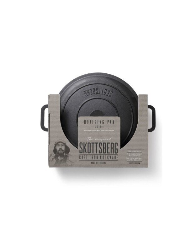 Ketaus puodas su dangčiu Skottsberg skillet 3l 6