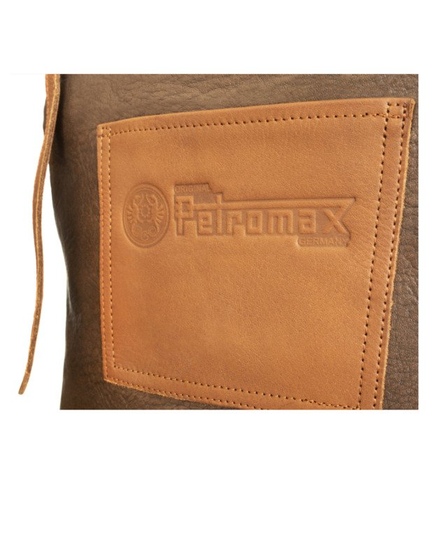 Odinė prijuostė Petromax Buff su kryžminiais nugaros diržais 6