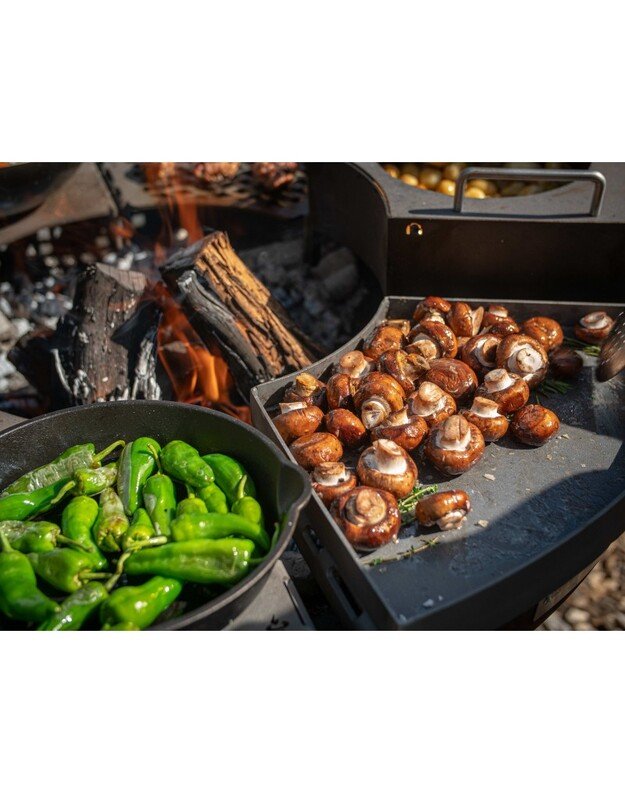 Modulinės Remundi kepsninės keptuvės su sienele modulis 2