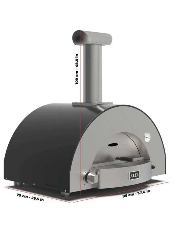 Hibridinė Picos Krosnis Alfa Classico 2 Pizze