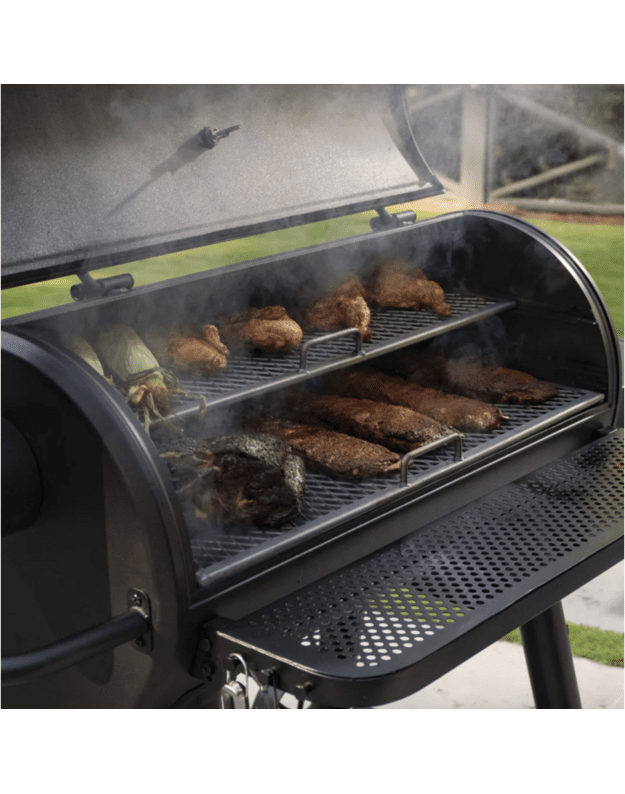 Lauko kepsninė-rūkykla Char-Griller Grand Champ Offset Smoker