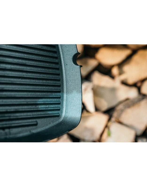 Rifliuota ketaus keptuvė Skottsberg 24x24cm 4