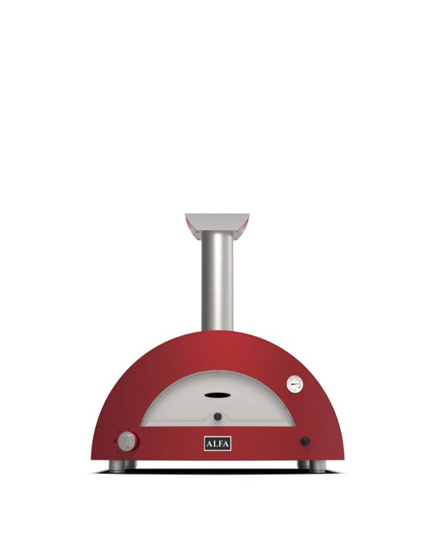 Malkinė Picos Krosnis Alfa - MODERNO 2 Pizze : Spalva - Antique Red