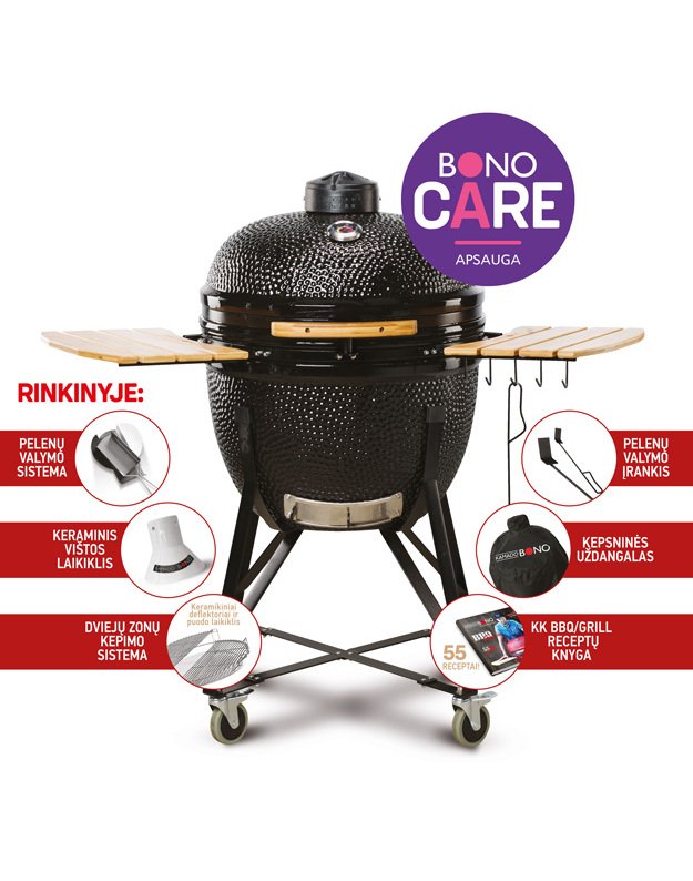 Kamado Bono LIMITED (juoda)