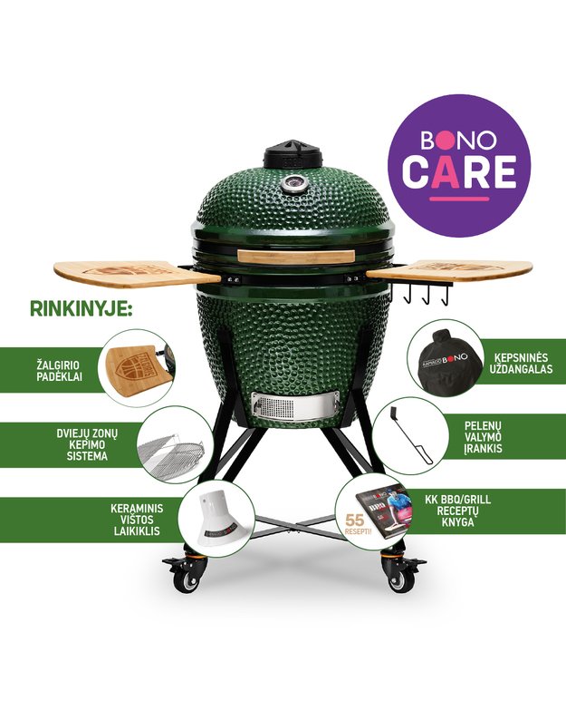 Kamado Bono ŽALGIRIS 21"/ Ø55cm
