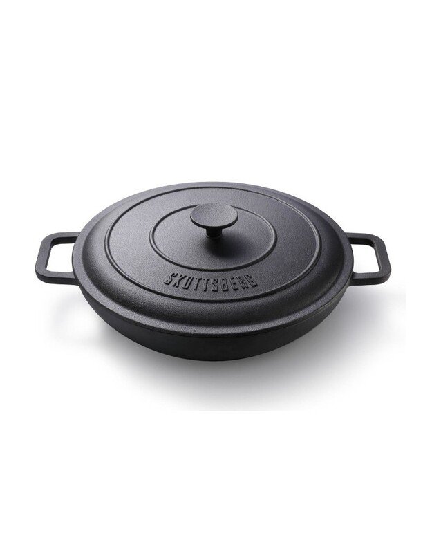 Ketaus puodas su dangčiu Skottsberg skillet 3l