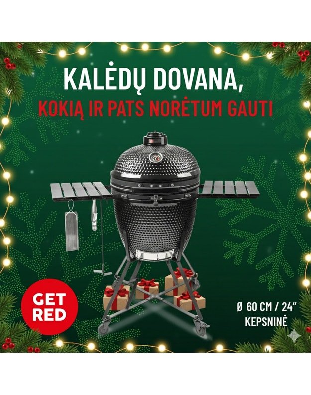 Kamado GET RED 24`/60cm