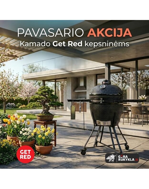 Kamado GET RED 24`/60cm
