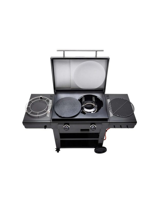 Dujinė kepsninė su plok&scaron;tuma Char-Broil Versa-Tile