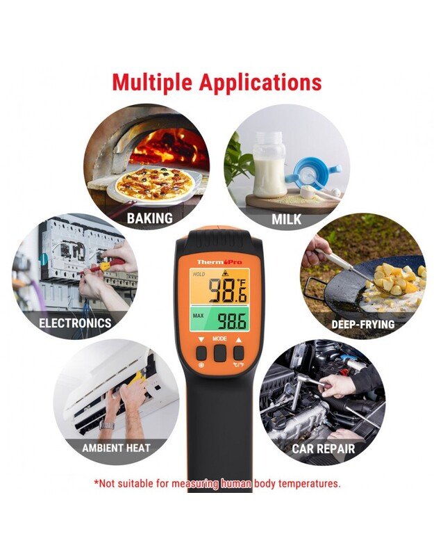 Lazerinis termometras ThermoPro TP450W