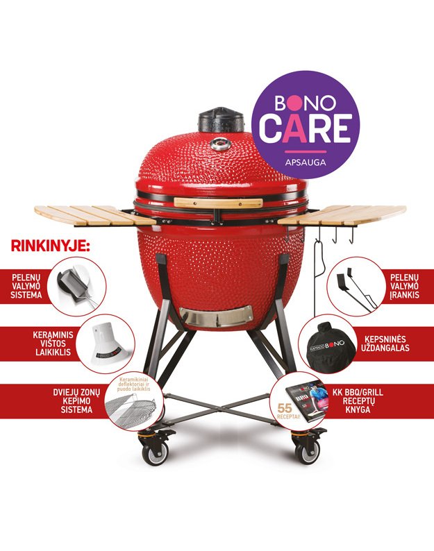 Kamado Bono LIMITED (raudona)