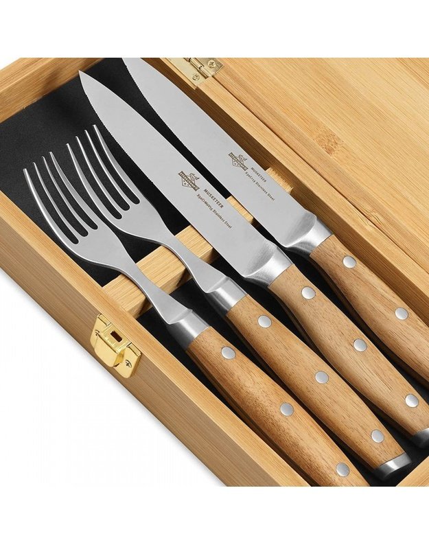 &Scaron;akučių ir Peilių Rinkinys Steak Champ