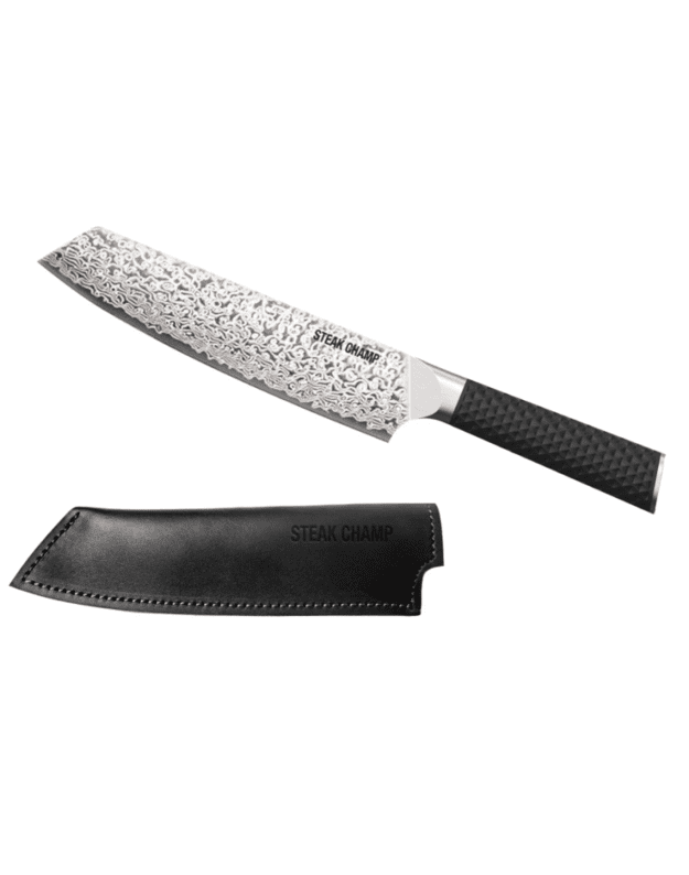 Damasko plieno peilis Steak Champ