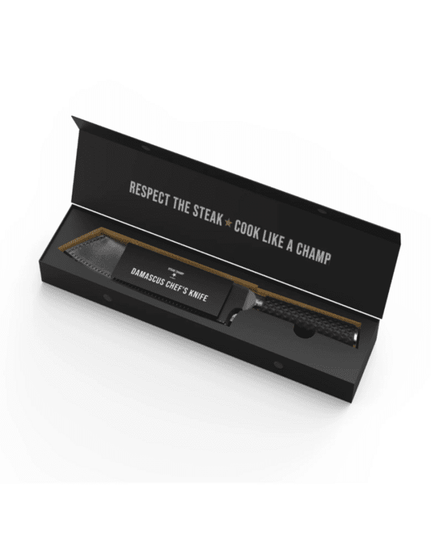 Damasko plieno peilis Steak Champ