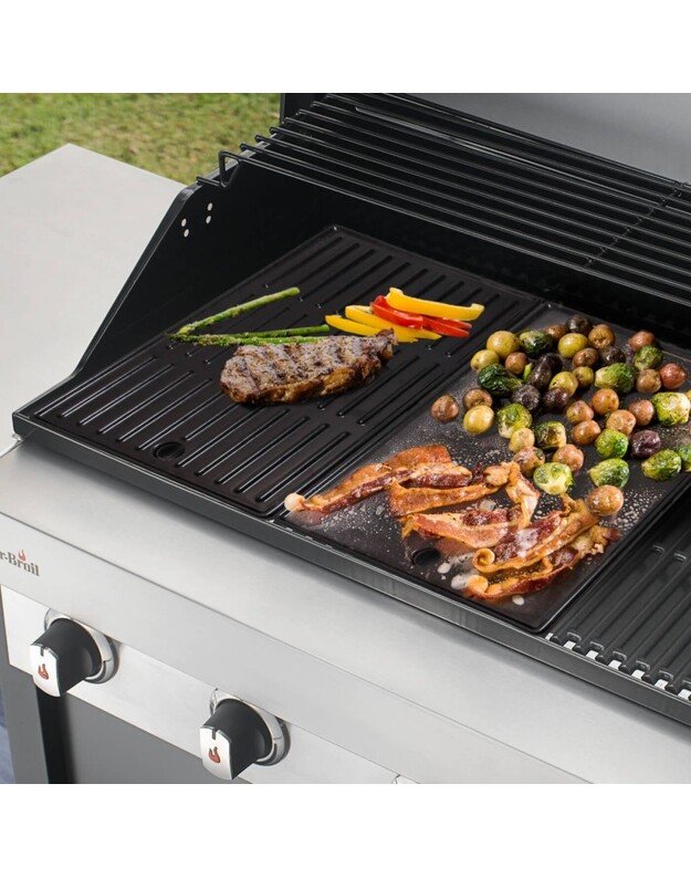 Ketaus kepimo plokštuma 4 degiklių griliams Char-Broil 1