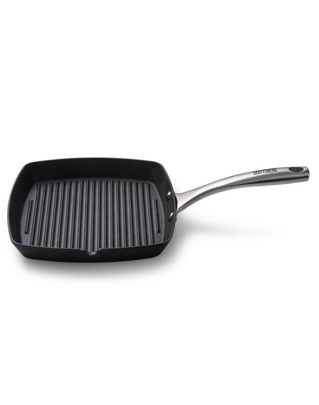 Rifliuota ketaus keptuvė Skottsberg 28x28cm