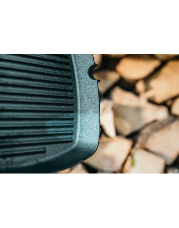 Rifliuota ketaus keptuvė Skottsberg 28x28cm 3