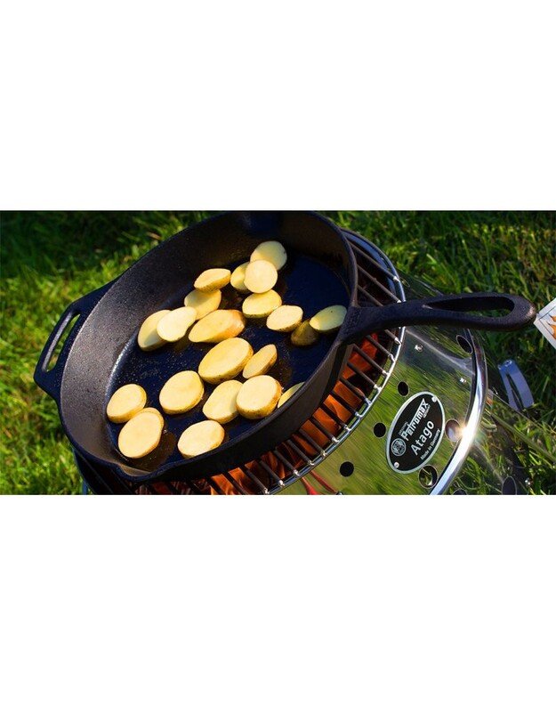 Ketaus keptuvė su rankena Petromax 15/20/25/30/35/40cm : Dydis - 20cm 1