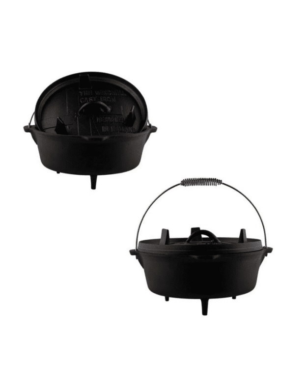Ketaus puodas The Windmill Dutch Oven 5.9 L (su kojelėmis)